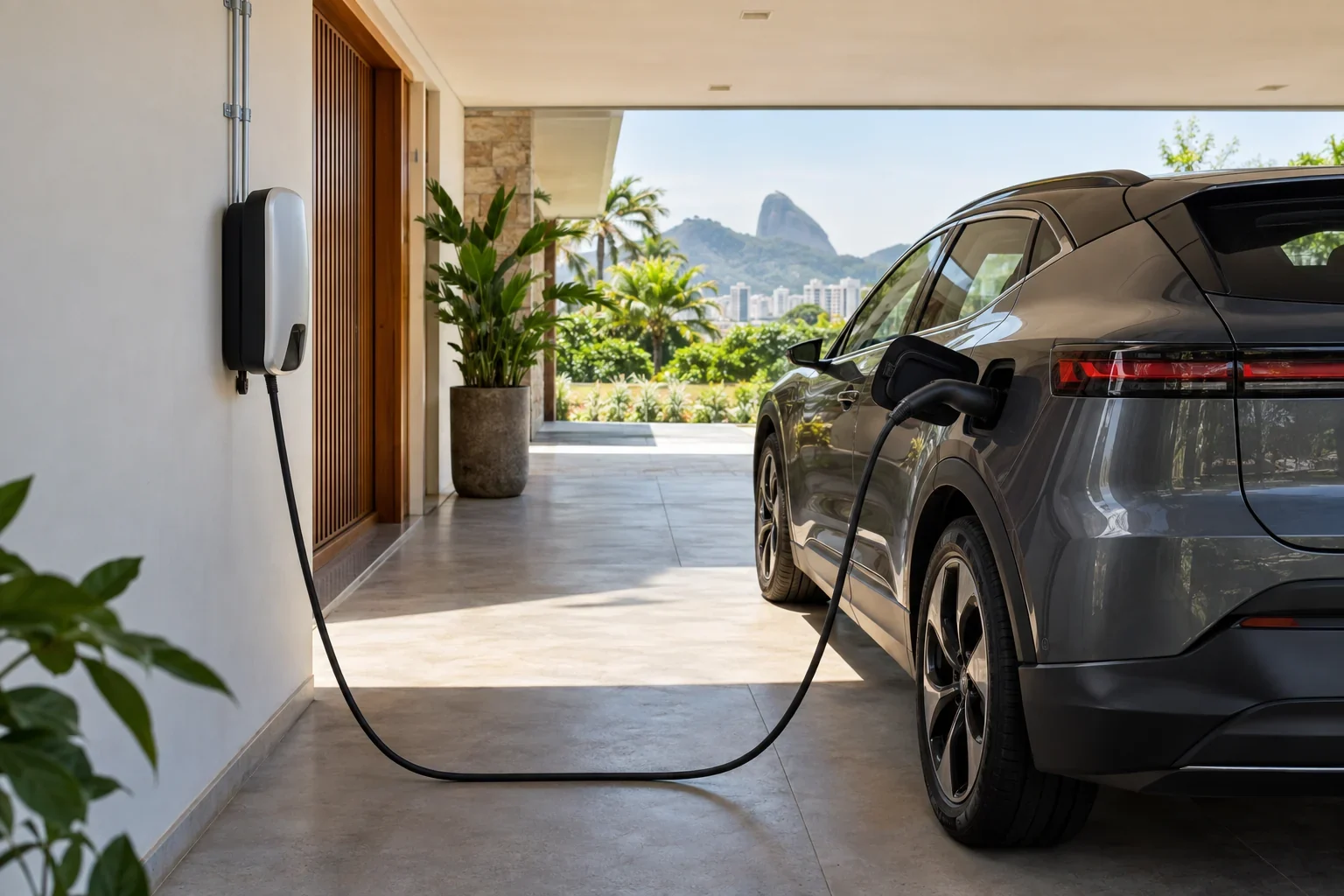 Residências & Garagens: infraestrutura de recarga elétrica