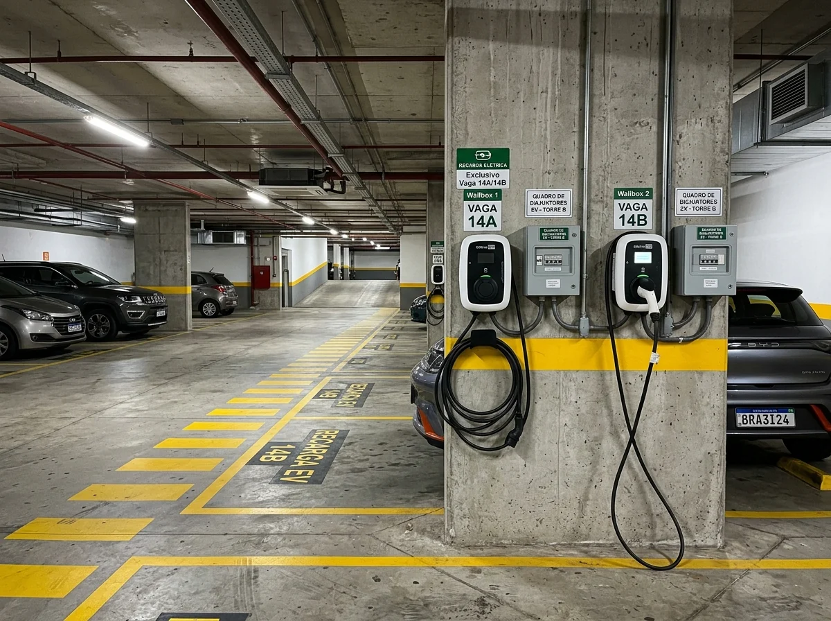 Condomínios & Prédios: infraestrutura de recarga elétrica