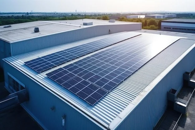 Energia solar comercial — exemplo 2