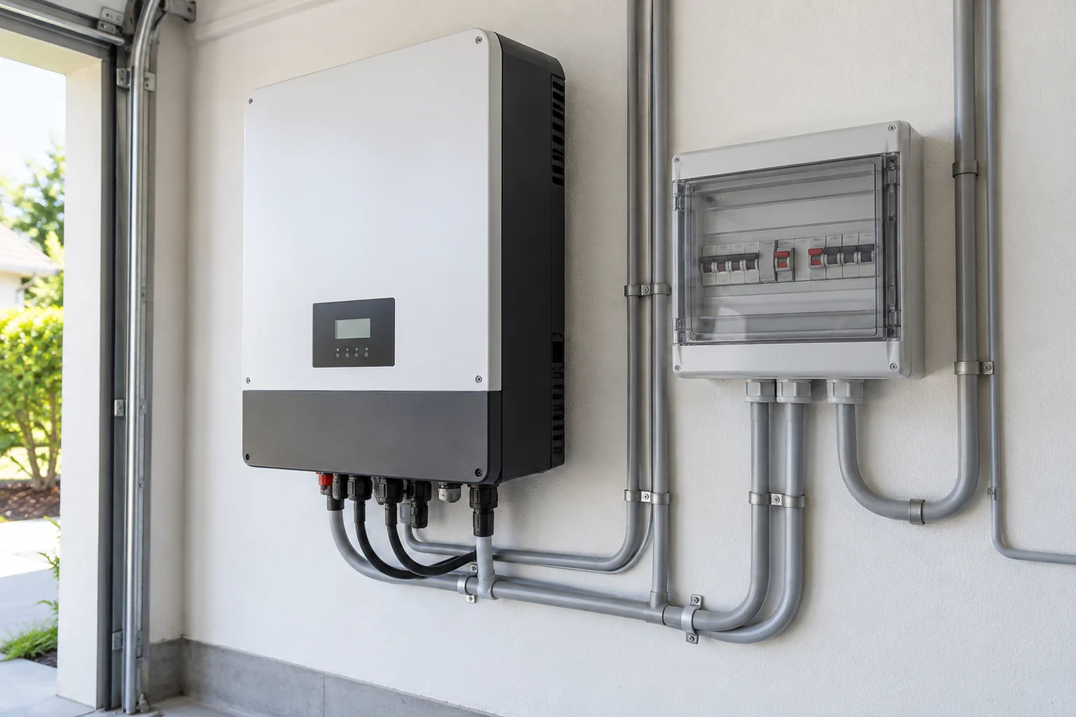 Inversores e proteção elétrica — exemplo 8