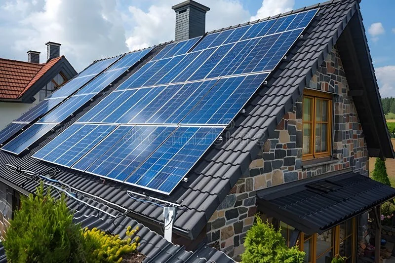 Energia solar residencial — exemplo 3
